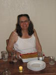 Bev & her Blackberry Cobbler 2007