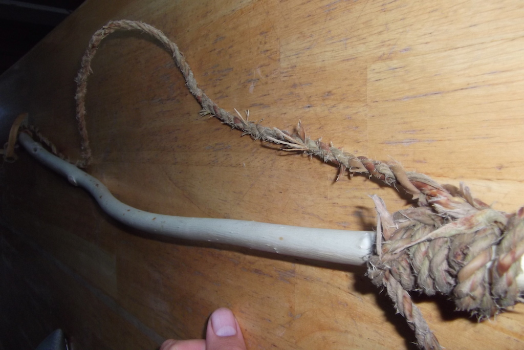 Cordage after use